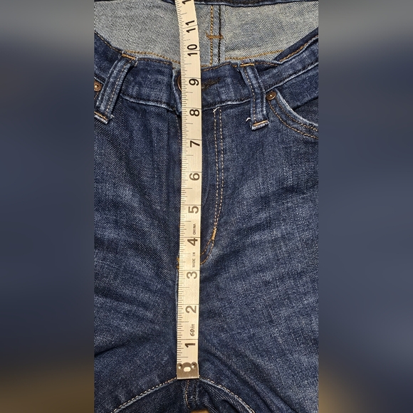 Womens ROCK & REPUBLIC "Kassandra" Dark Distressed Denim Jeans size 10 (30x30) - Picture 5 of 15